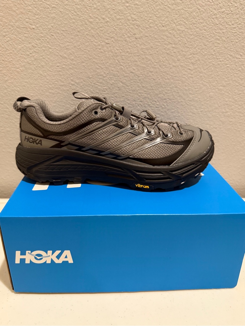 Hoka One One Men's 10.5 Grey Trail Runner
